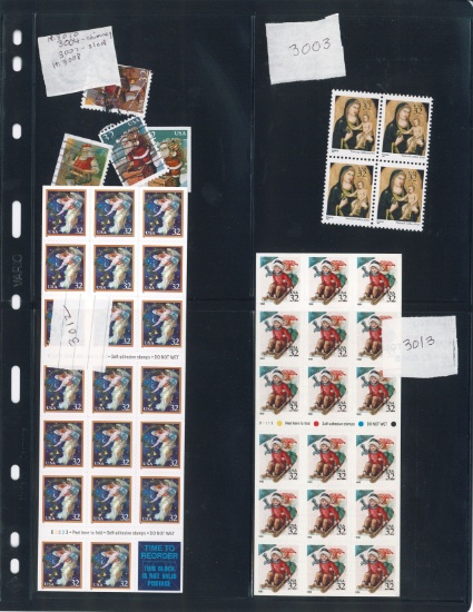 Assortment of USA Stamps (Scott #'s 3003-3691)