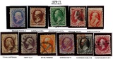 (11) 1870-71 US Stamps