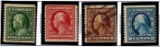 (4) 1909 US Stamps