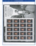 Binder of USA Stamps (1996-2000)