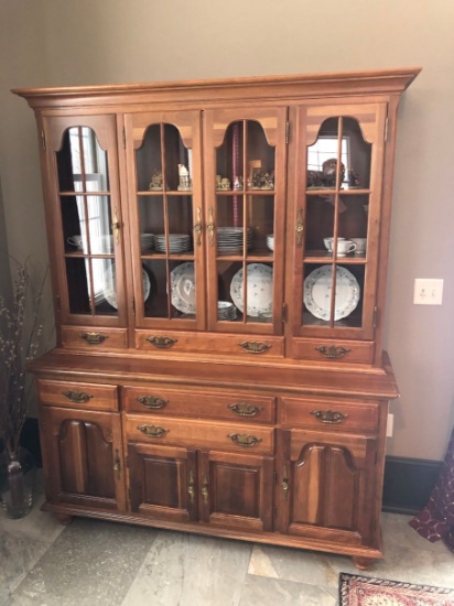 Taylor Jamestown Solid Cherry China Cabinet