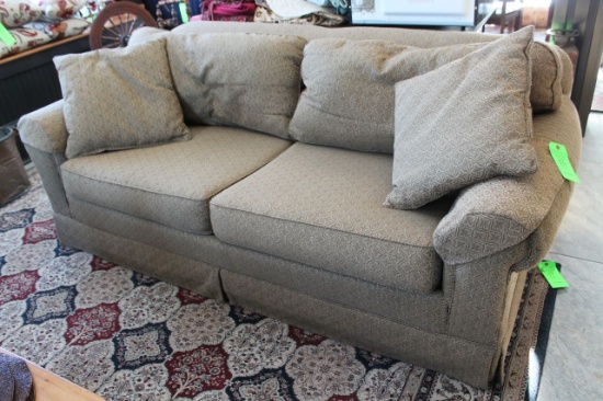 Upholstered Love Seat Sofa