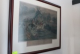 Hunt Scene Print 