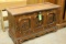 Painted Voglauer Tilt-Front Storage Trunk