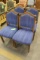 (4) Upholstered Pine Dining Chairs