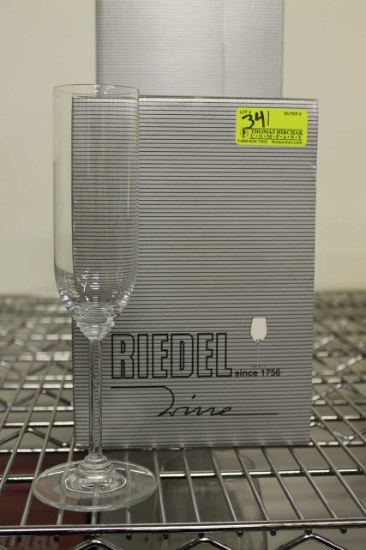 (12) Reidel Champagne glasses