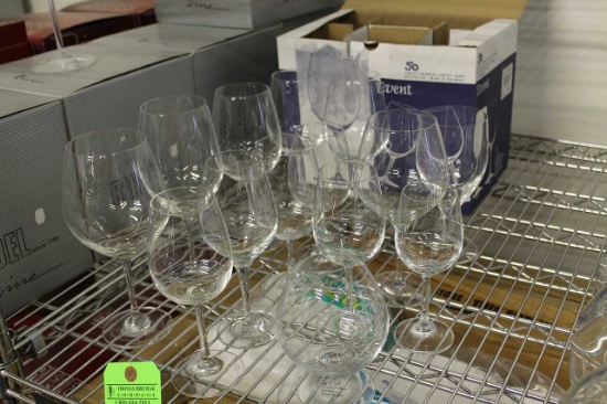 (14) Assorted Wine Glasses