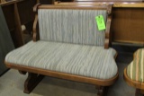 Upholstered Pine Bench
