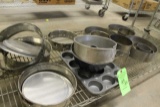 Assorted Aluminum & Stainless Steel Bakeware