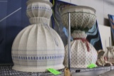 (4) Cloth Lamp Shades