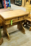 Pine Two-Drawer Desk