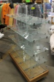 20-Compartment Glass Display Cabinet