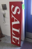 Painted Wood Sale Sign