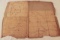 (3) Antique Hand Drawn Maps Of Township #5 8th Range