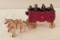 Antique Kenton Cast Iron Overland Circus Wagon