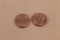 (2) Sharp U.S. Mercury Dimes, 1943