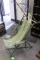 Vintage Wood and Canvas Beach Chair