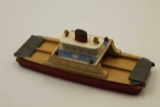 Painted Wood Toy Ferry