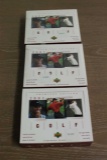 (3) 2001 Upper Deck Premier Edition Golf Card Sets