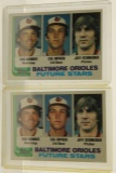 (2) 1982 Baltimore Orioles Future Stars