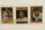 (3) Roger Maris Baseball Cards