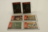 (6) 1959 World Series Baseball Cards