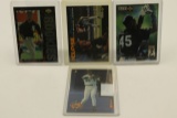 (4) Michael Jordan Baseball Cards