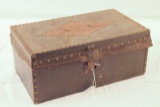 Early Hide Covered Document Box with Contents