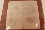 Antique Map of The Representative Districts In The South Part of The County of Washington