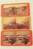 (3) Vermont Stereo View Cards