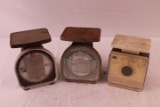 (3) Postage Scales