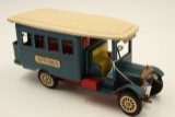 Cragston Lithograph Tin Friction Powered Autobus