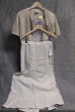 Stapf Cardigan Sweater, Top, & Skirt