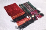 (2) Dunlap Weaver Scarves