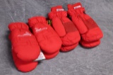 (4) Pairs Gordini Mens Mittens