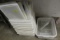 Assorted Fish Tubs & Cambro Bins