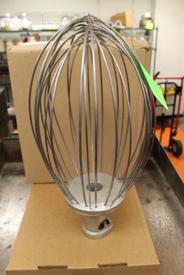 14" Stainless Steel Whisk Attachment