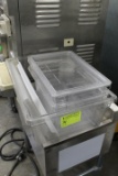 (3) Cambro Food Containers