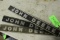 (3) Vintage John  Deere Tin Name Plates