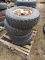 (4) BF Goodrich Trailmaker Tires on Rims