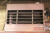 Reznor Multi Oil Fired Unit Heater w/ Waste Oil Storage Tank & Pump