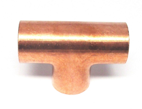 (20) Copper Tees 1 1/4 inch C x 1 1/4 inch C x 1 1/4 inch C