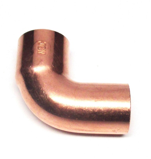 (8) Copper 45 degree Street Elbow 1 1/2 inch FTG x 1 1/2 inch C