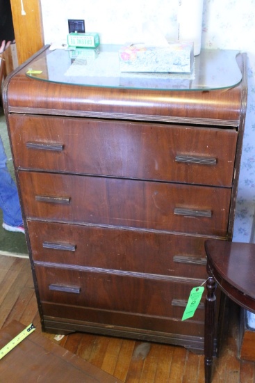 (2) Waterfall Style Dressers