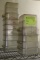 (9) 2 Quart Cambro Storage Bins