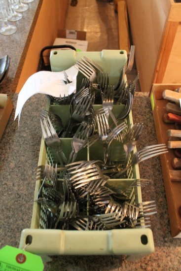 (94) Stainless Steel Dinner & Salad Forks