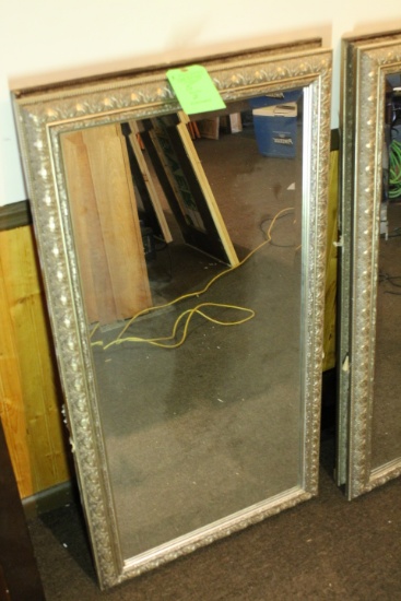 (2) Beveled Glass Mirrors
