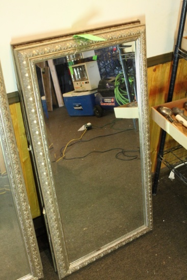 (2) Beveled Glass Mirrors