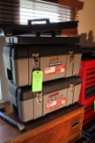 (2) Craftsman Poly Tool Boxes