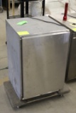 Single Door Stainless Steel Refrigerator